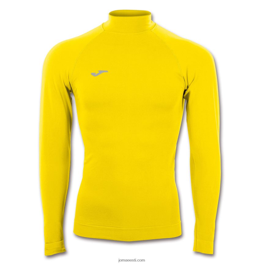 pikkade varrukatega särk brama classic DJNBH1530 kollane Joma