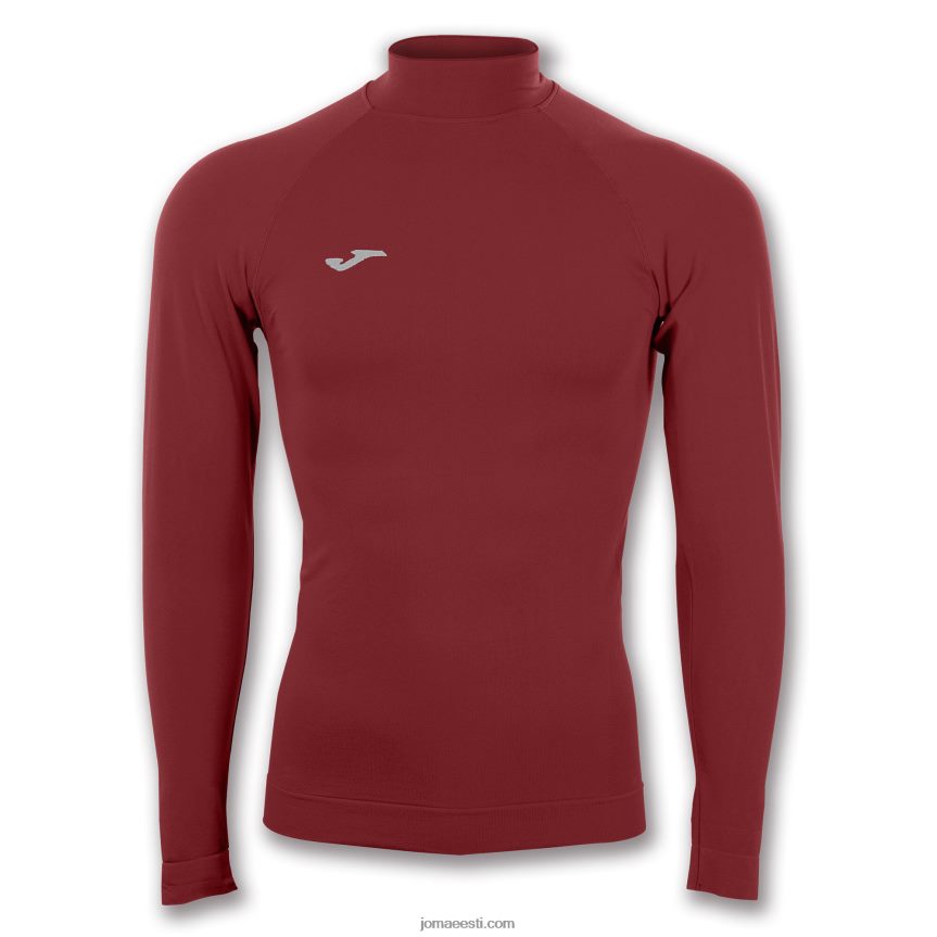 pikkade varrukatega särk brama classic DJNBH2391 Burgundia Joma