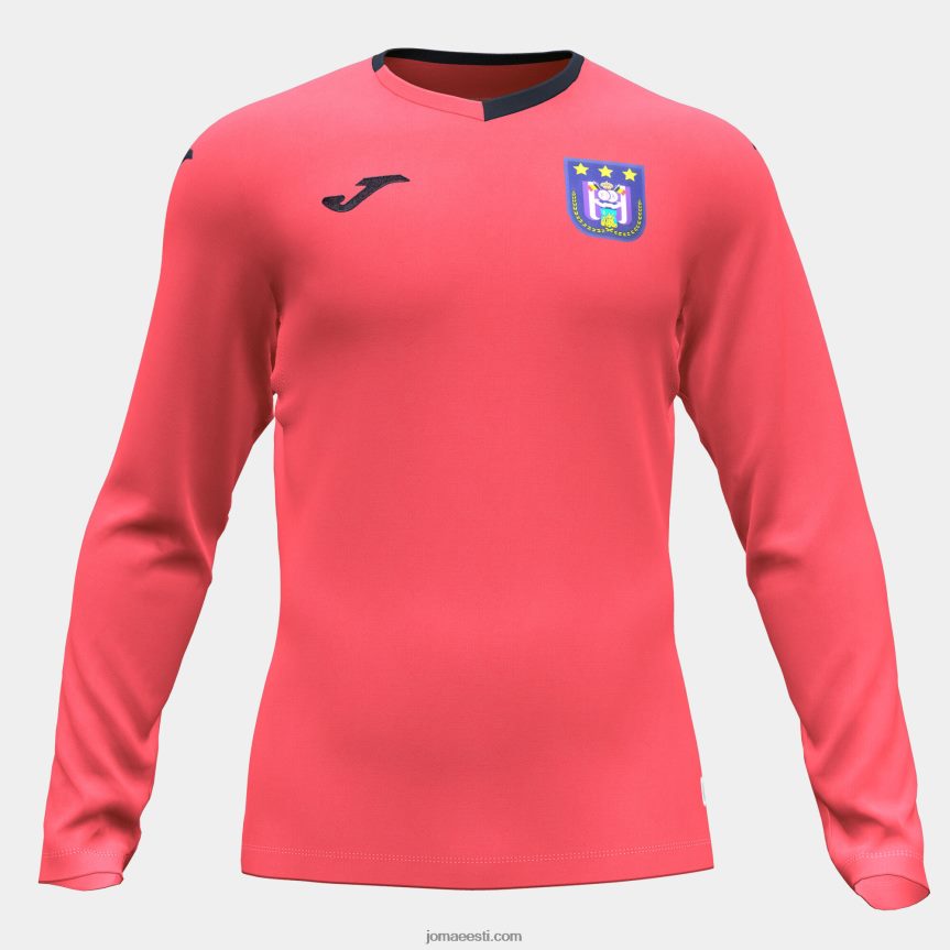 pikkade varrukatega särk väravavaht rsc anderlecht 22/23 DJNBH1361 fluorestseeruv korall Joma