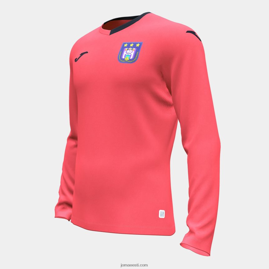 pikkade varrukatega särk väravavaht rsc anderlecht 22/23 DJNBH1361 fluorestseeruv korall Joma