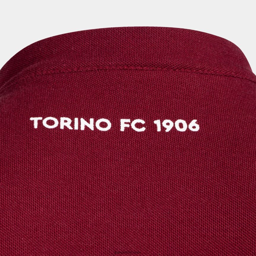 polosärk lühikeste varrukatega vabaaja torino 22/23 DJNBH3499 Burgundia Joma
