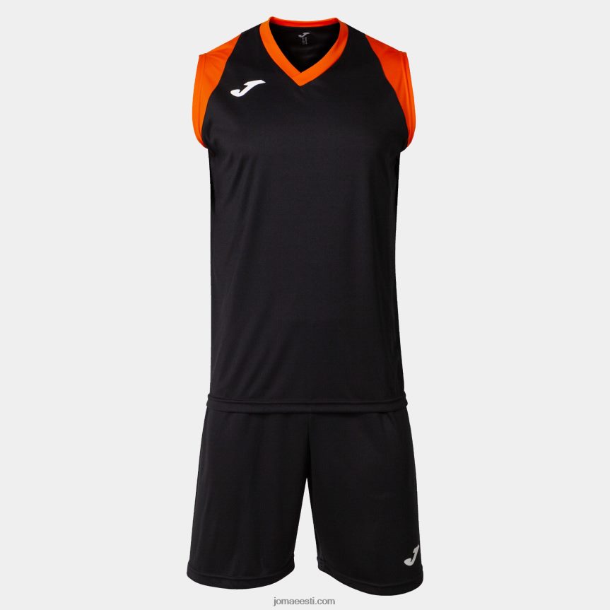 finaalkomplekt ii DJNBH1068 must oranž Joma