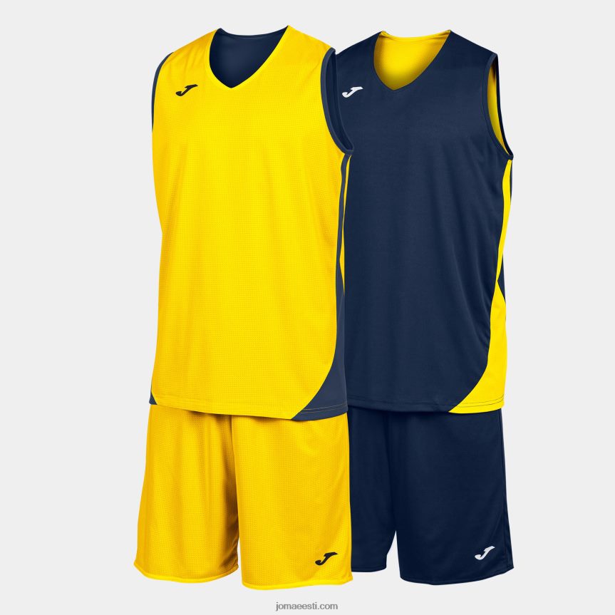 set Kansas DJNBH716 tumesinine kollane Joma