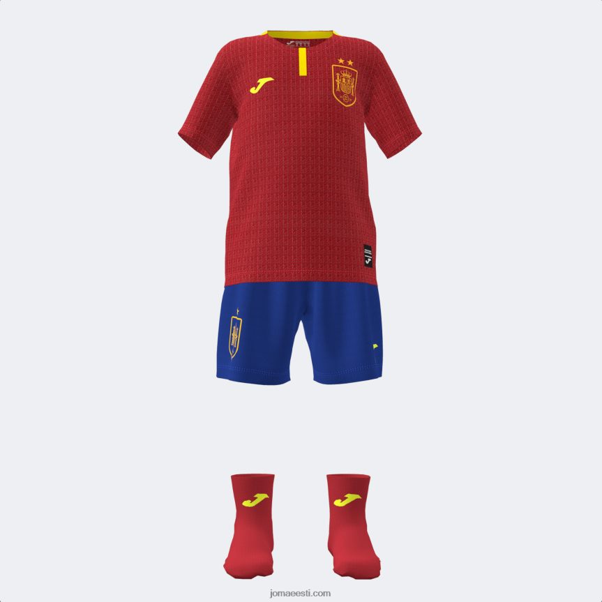 set hispaania futsali valik juunior DJNBH2789 punane Joma