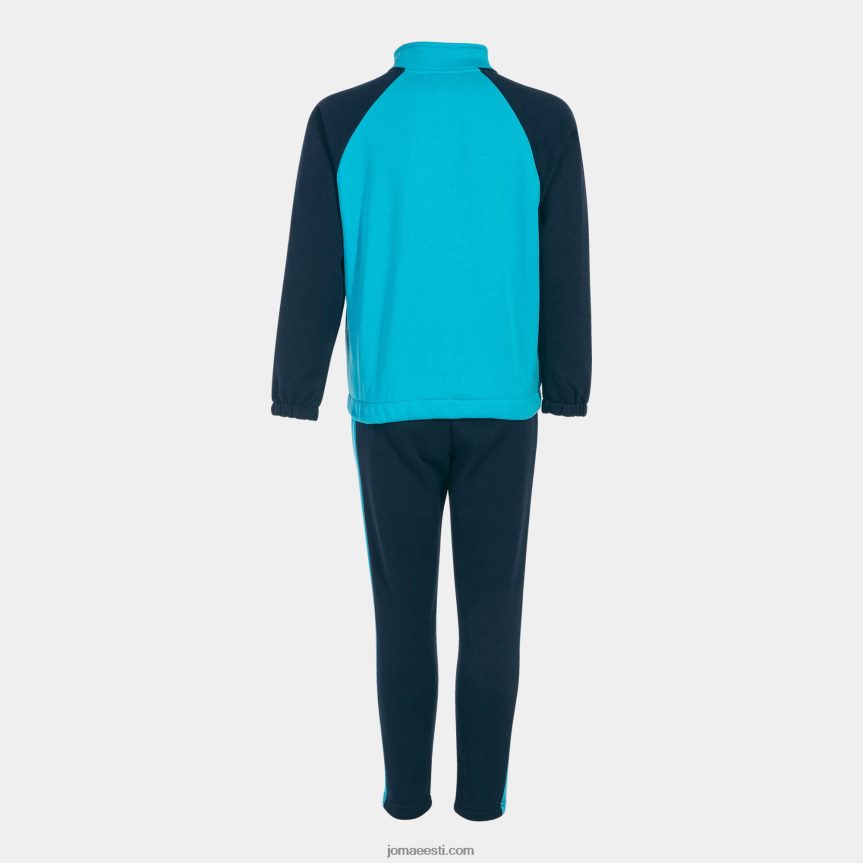dressikas poisi triip DJNBH4078 tumesinine fluorestseeruv türkiissinine Joma