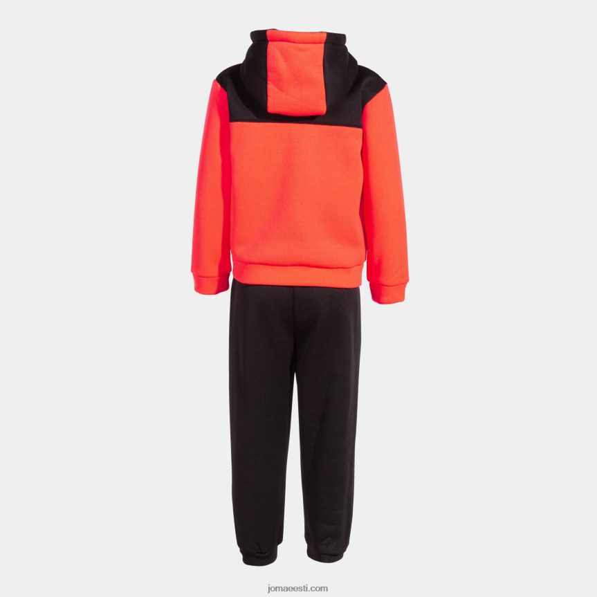 dressirõivaste juuniorpark DJNBH2809 must fluorestseeruv korall Joma