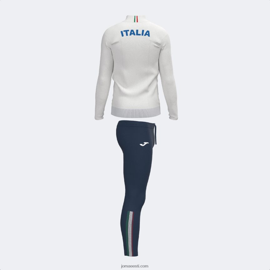 dressitreeningute treenimine Itaalia tennise- ja padeliliit DJNBH1041 valge meresinine Joma
