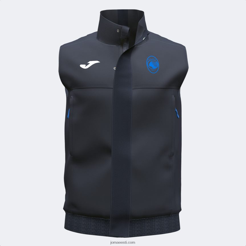 polsterdatud vest vaba aja atalanta 22/23 DJNBH4420 must Joma