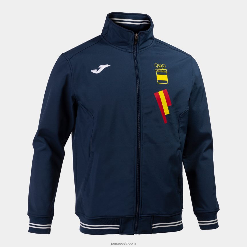 soft shell vaba aja veetmise Hispaania olümpiakomitee DJNBH4298 mereväe sinine Joma