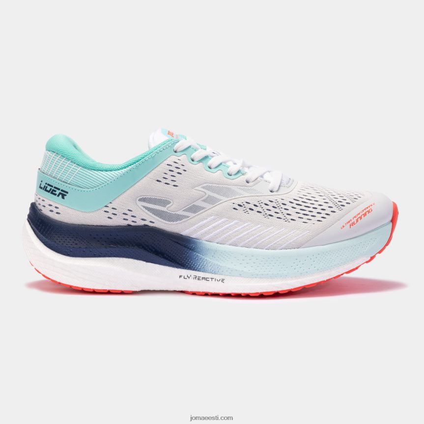 mehed jooksujalatsid lider 22 DJNBH4691 valge türkiis Joma