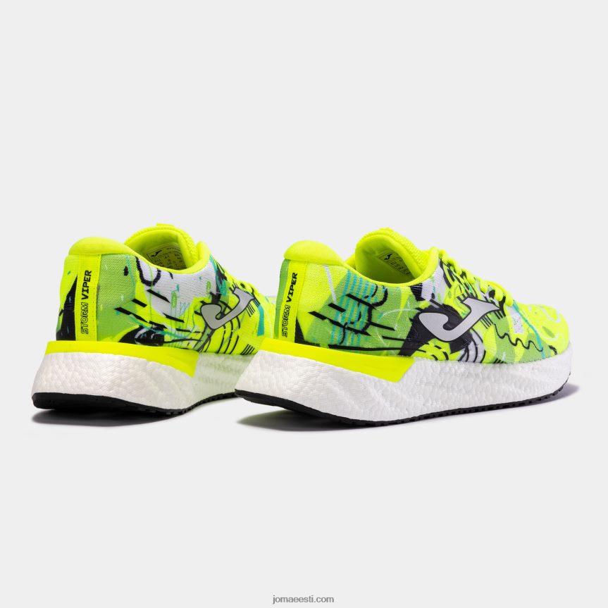 mehed jooksujalatsid r.viper 23 DJNBH578 fluorestseeruv roheline Joma