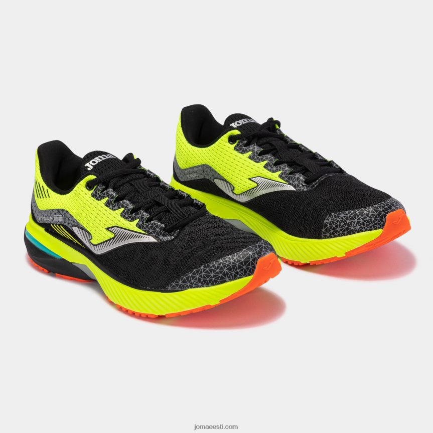 mehed jooksujalatsid titaanist 23 DJNBH420 must fluorestseeruv kollane Joma