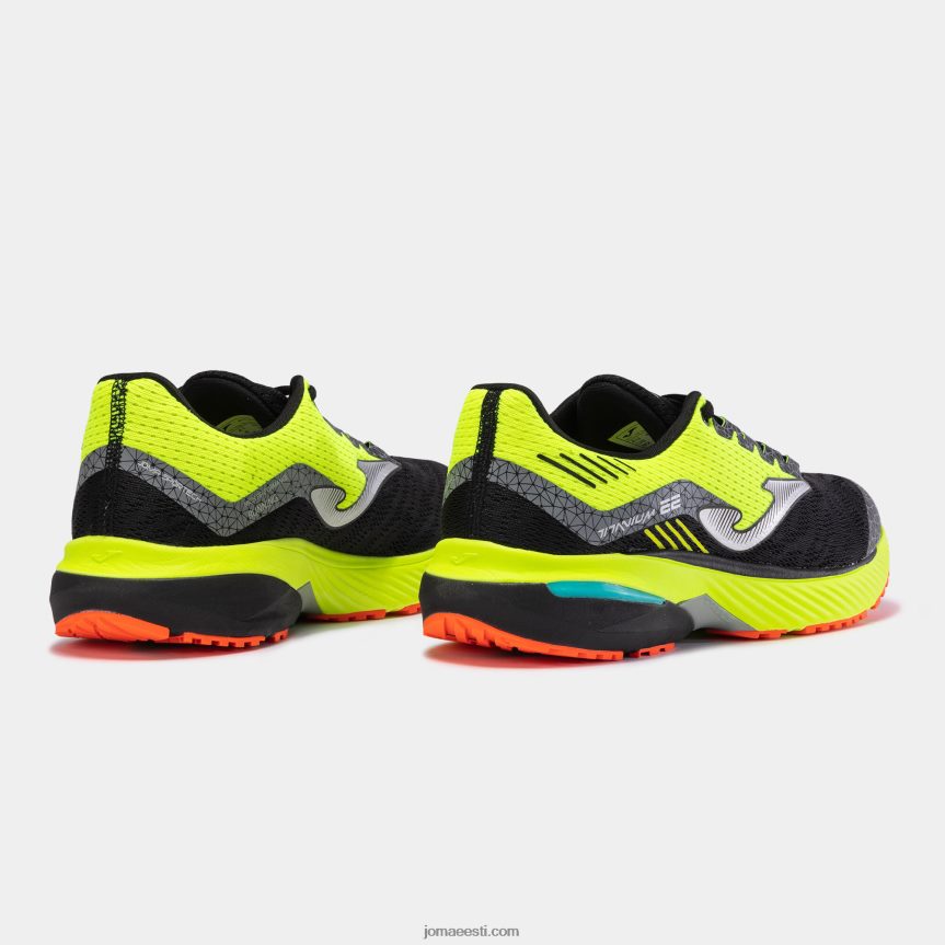 mehed jooksujalatsid titaanist 23 DJNBH420 must fluorestseeruv kollane Joma