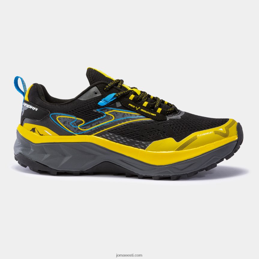 mehed jooksujalatsid tk.tundra 23 DJNBH2923 must kollane Joma