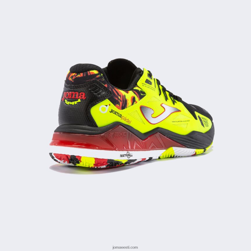 mehed kingad t.spin 23 savi DJNBH839 must fluorestseeruv kollane Joma