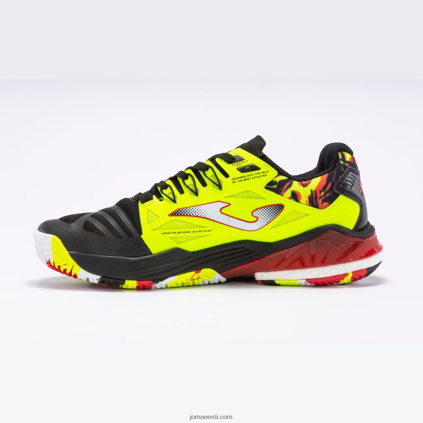 mehed kingad t.spin 23 savi DJNBH839 must fluorestseeruv kollane Joma