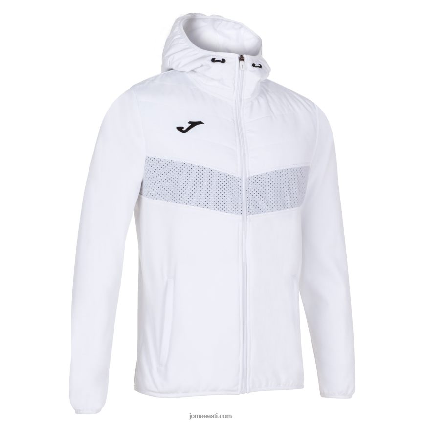 mehed anorak berna ii DJNBH1214 valge Joma