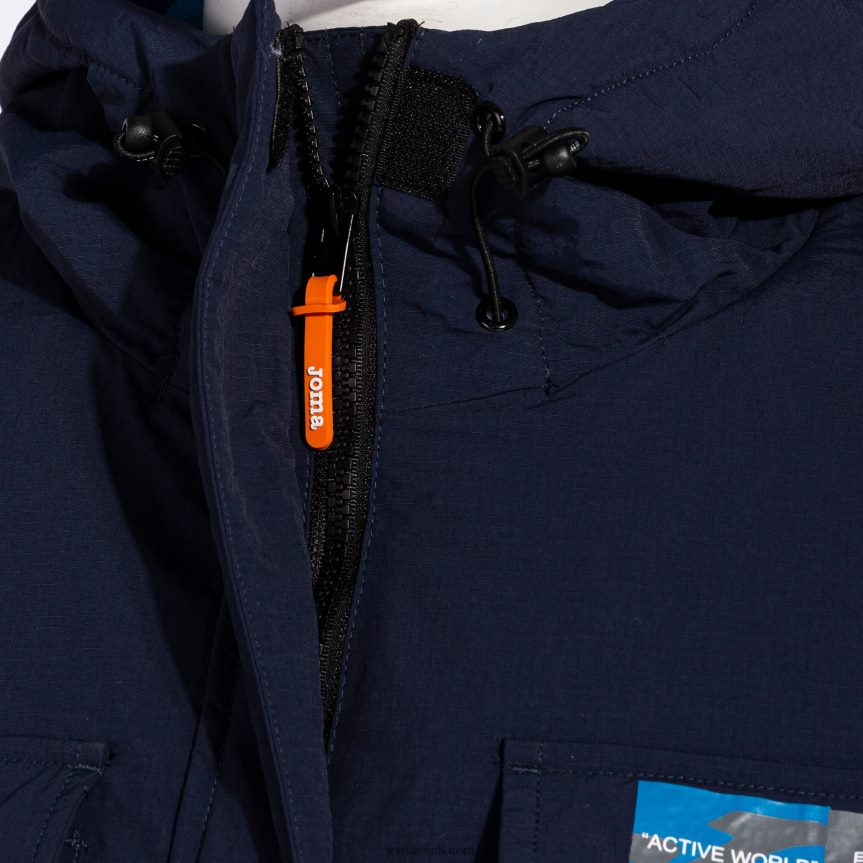 mehed anorak linnatänav DJNBH653 mereväe sinine Joma