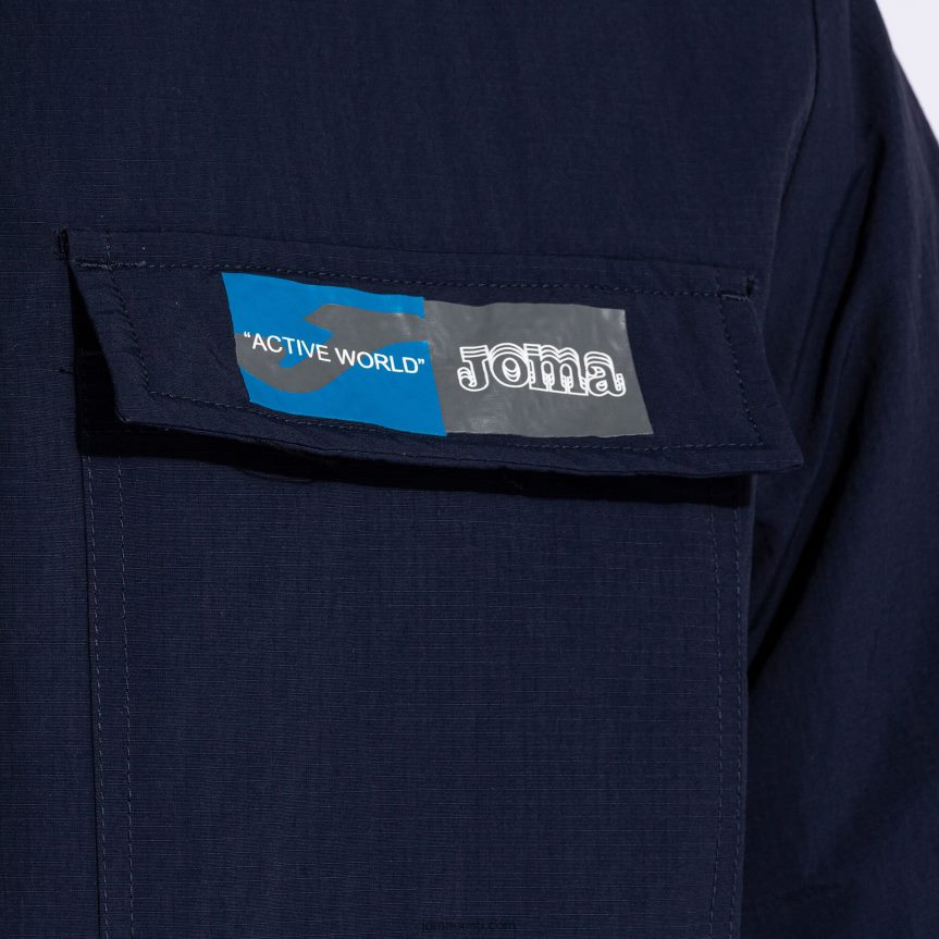mehed anorak linnatänav DJNBH653 mereväe sinine Joma