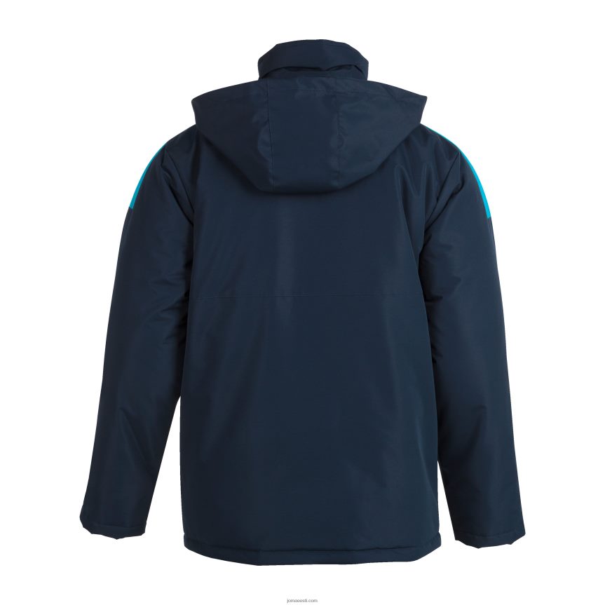 mehed anorak trivor DJNBH1230 tumesinine fluorestseeruv türkiissinine Joma