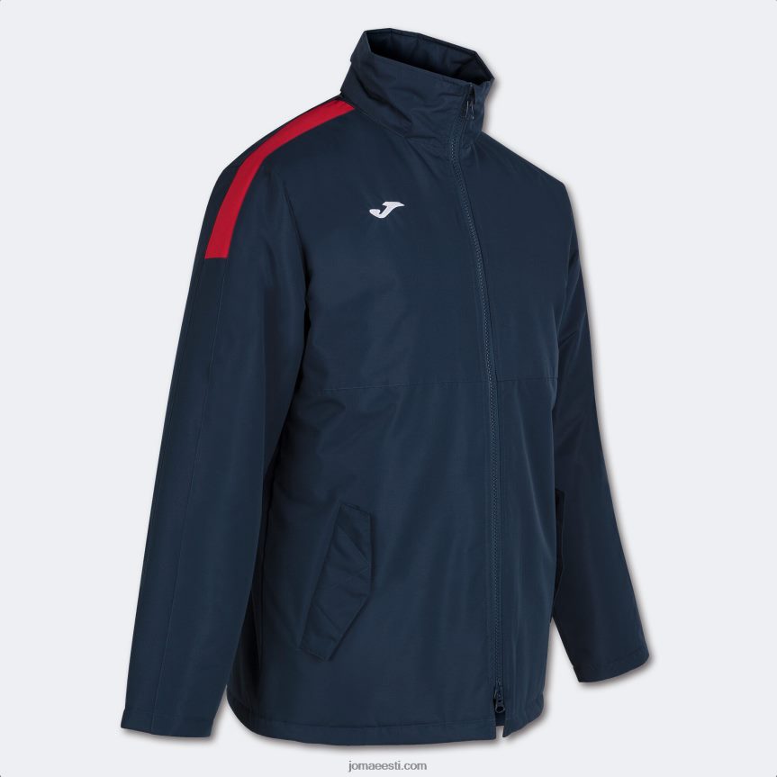 mehed anorak trivor DJNBH3068 tumesinine punane Joma