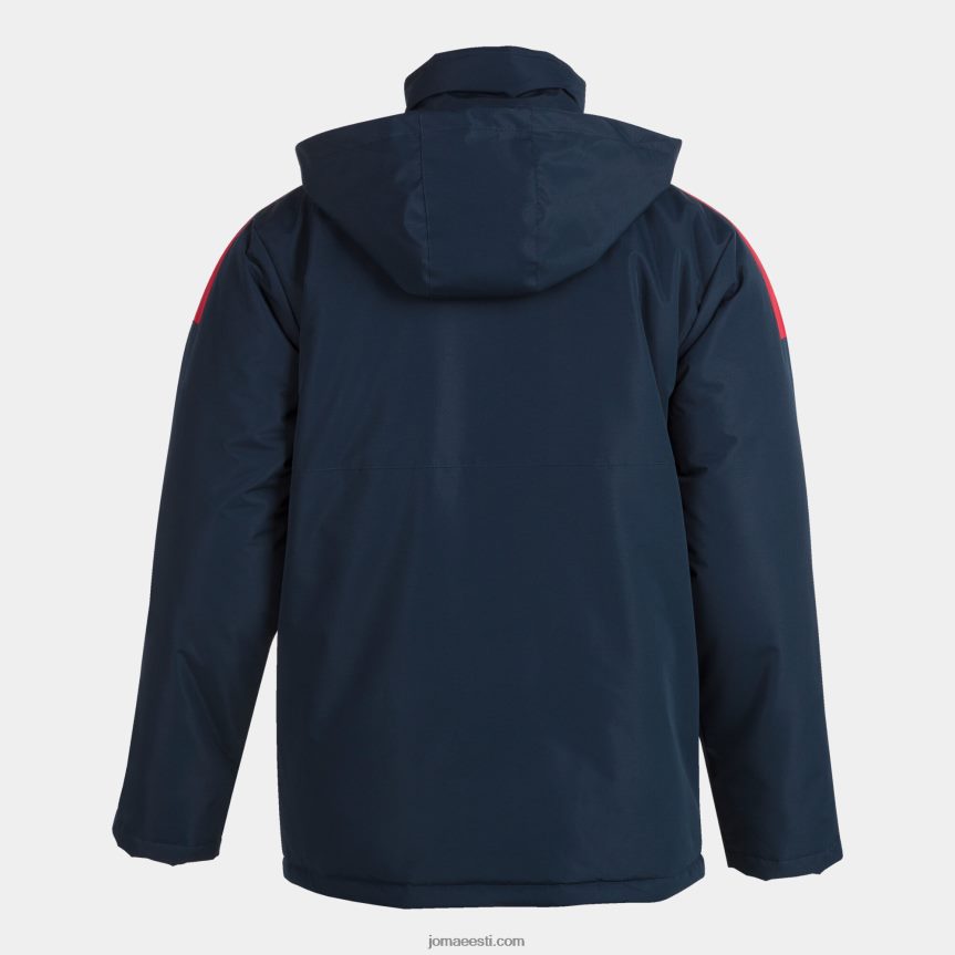 mehed anorak trivor DJNBH3068 tumesinine punane Joma