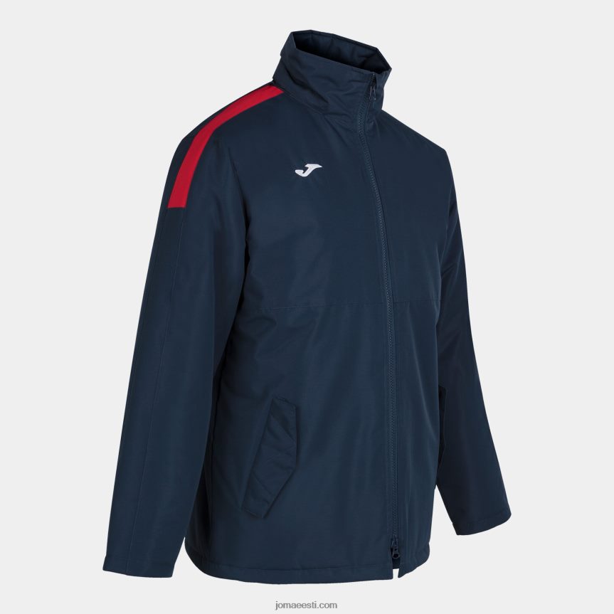 mehed anorak trivor DJNBH3068 tumesinine punane Joma