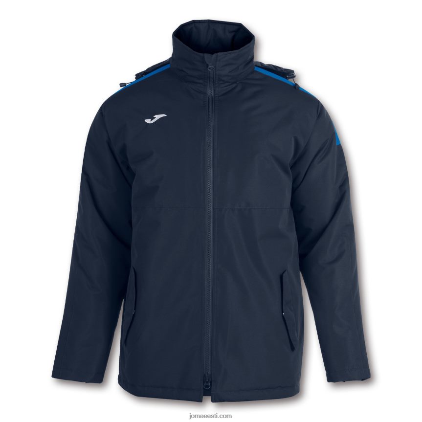 mehed anorak trivor DJNBH4562 tumesinine kuninglik sinine Joma