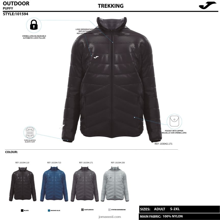 mehed anorak urban iii DJNBH4602 must tumehall Joma