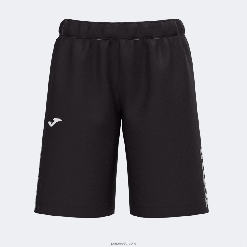 mehed bermuda lühikesed püksid beeta ii DJNBH452 must Joma