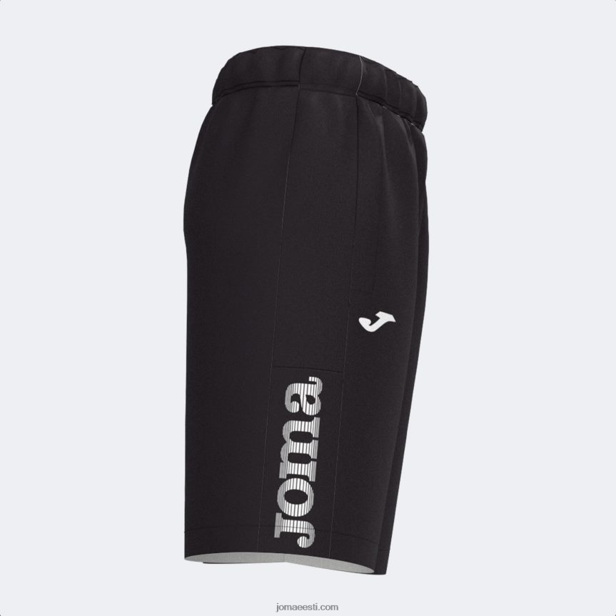 mehed bermuda lühikesed püksid beeta ii DJNBH452 must Joma