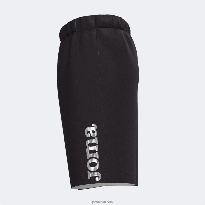 mehed bermuda lühikesed püksid beeta ii DJNBH452 must Joma