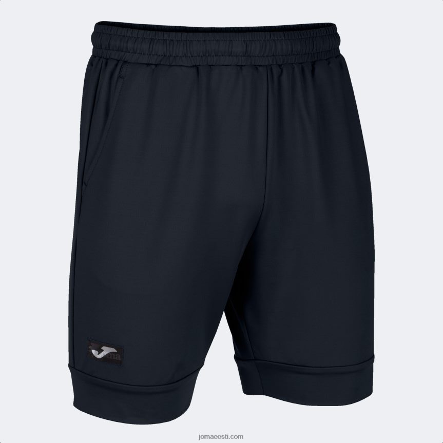 mehed bermuda lühikesed püksid california DJNBH691 must Joma