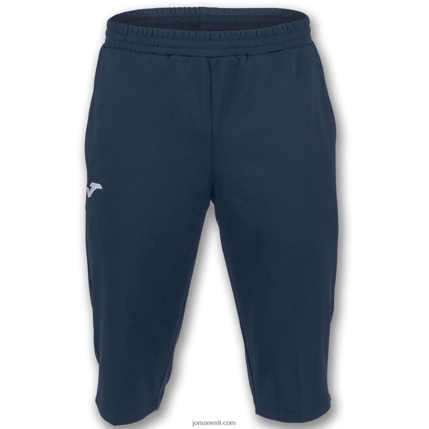 mehed bermuda lühikesed püksid capri DJNBH1277 mereväe sinine Joma