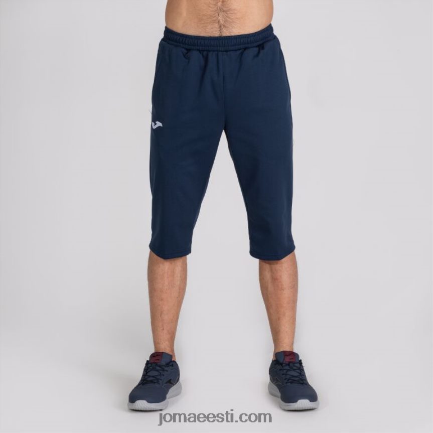 mehed bermuda lühikesed püksid capri DJNBH1277 mereväe sinine Joma