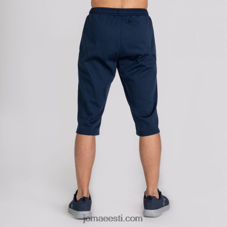 mehed bermuda lühikesed püksid capri DJNBH1277 mereväe sinine Joma
