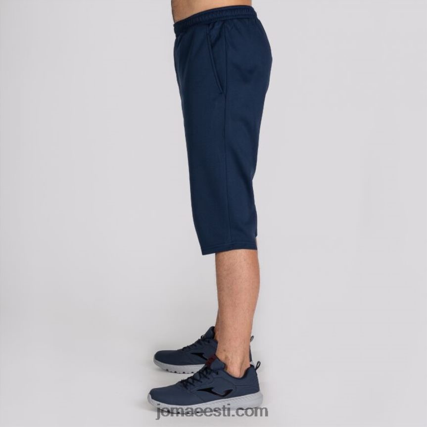 mehed bermuda lühikesed püksid capri DJNBH1277 mereväe sinine Joma