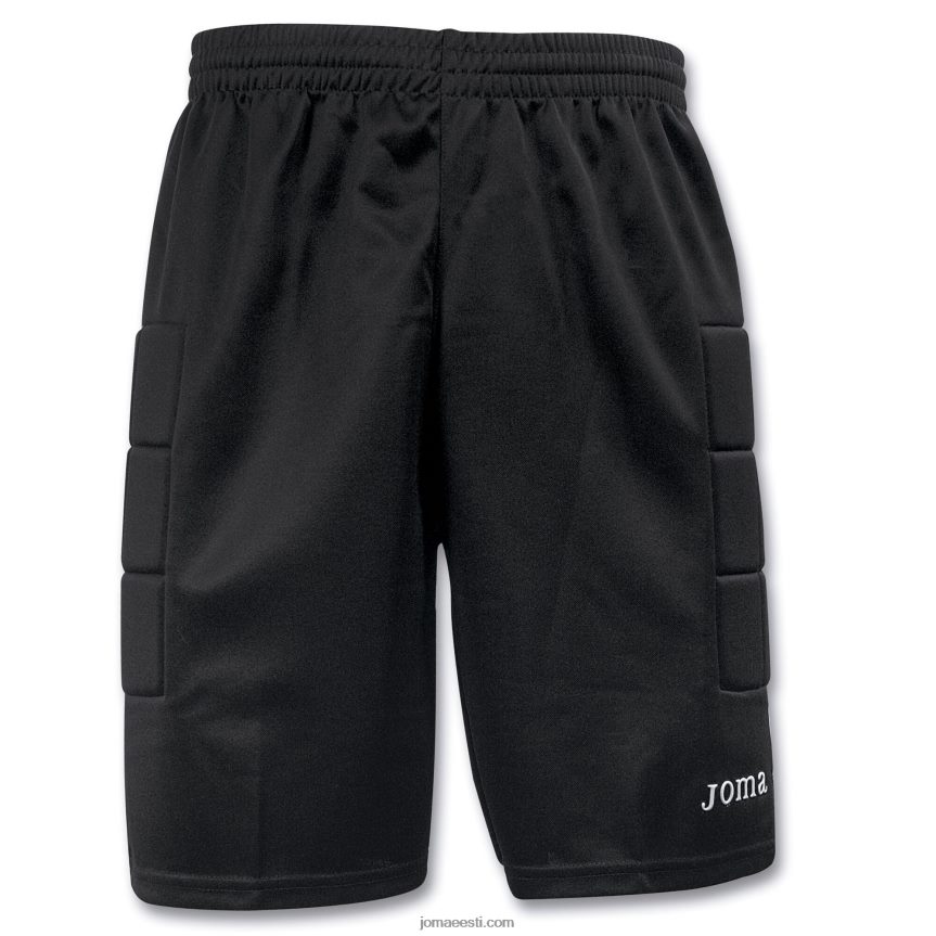 mehed bermuda lühikesed püksid kaitsev DJNBH2828 must Joma