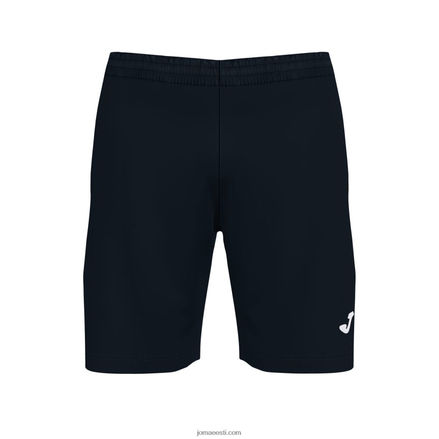 mehed bermuda lühikesed püksid lahti iii DJNBH471 must fluorestseeruv oranž Joma