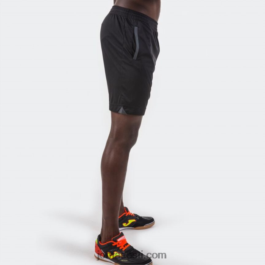 mehed bermuda lühikesed püksid miami DJNBH2682 must Joma