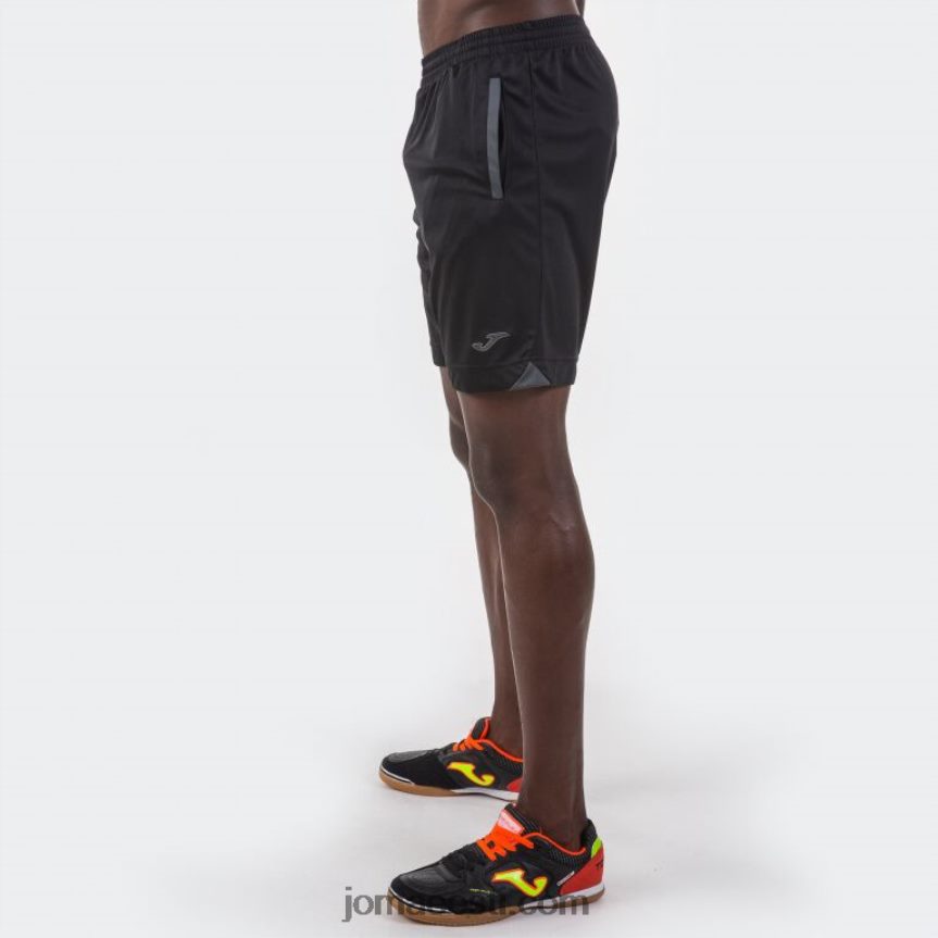 mehed bermuda lühikesed püksid miami DJNBH2682 must Joma