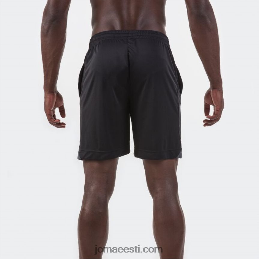 mehed bermuda lühikesed püksid miami DJNBH2682 must Joma
