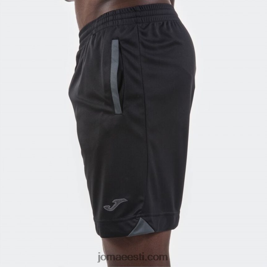 mehed bermuda lühikesed püksid miami DJNBH2682 must Joma
