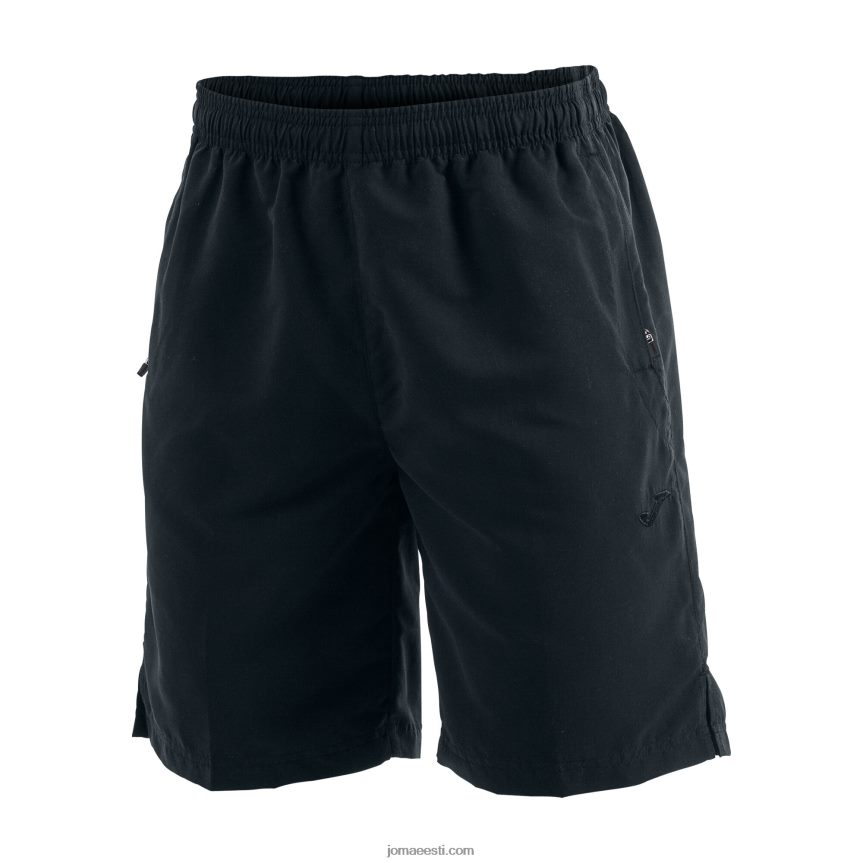 mehed bermuda lühikesed püksid niza DJNBH1423 must Joma