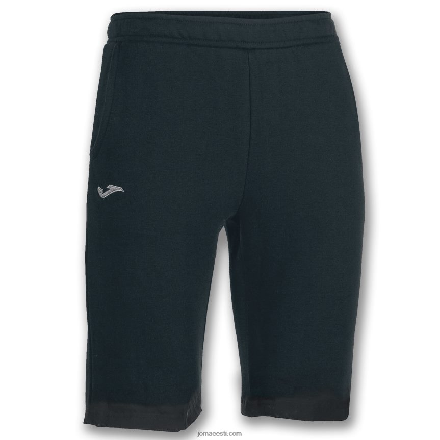 mehed bermuda lühikesed püksid salonica DJNBH4659 must Joma
