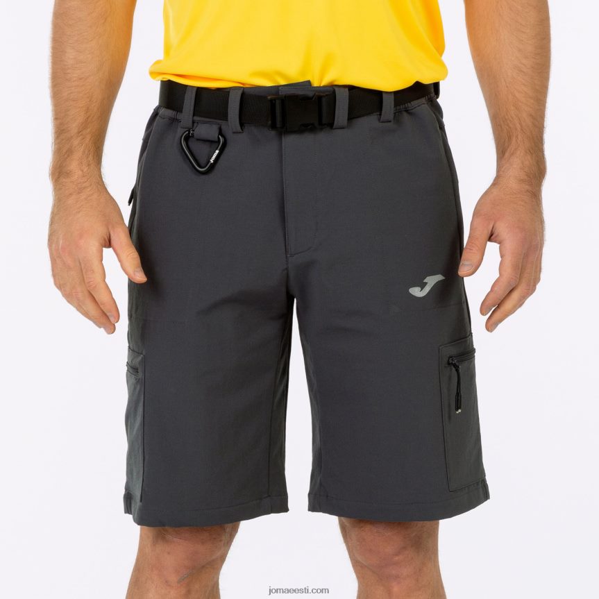 mehed bermuda lühikeste pükste uurija DJNBH675 tumehall Joma