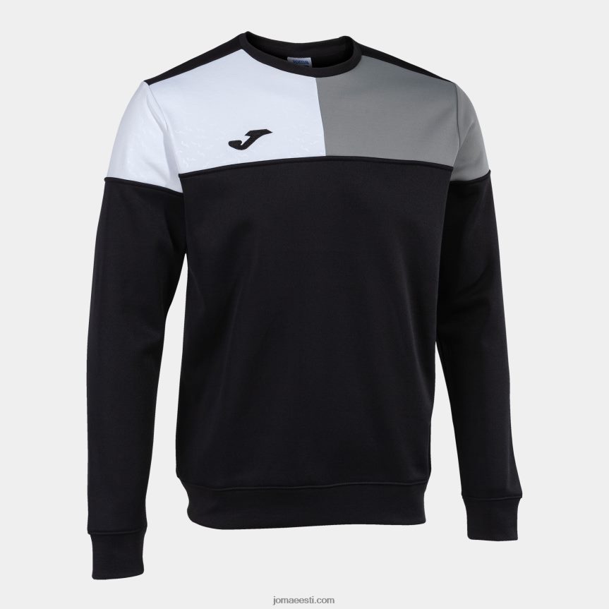 mehed dressipluus crew v DJNBH1100 must hall valge Joma