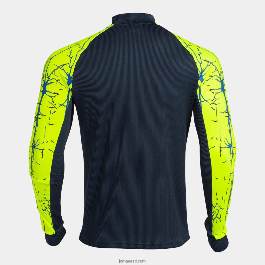 mehed dressipluus eliit ix DJNBH4223 tumesinine fluorestseeruv kollane Joma