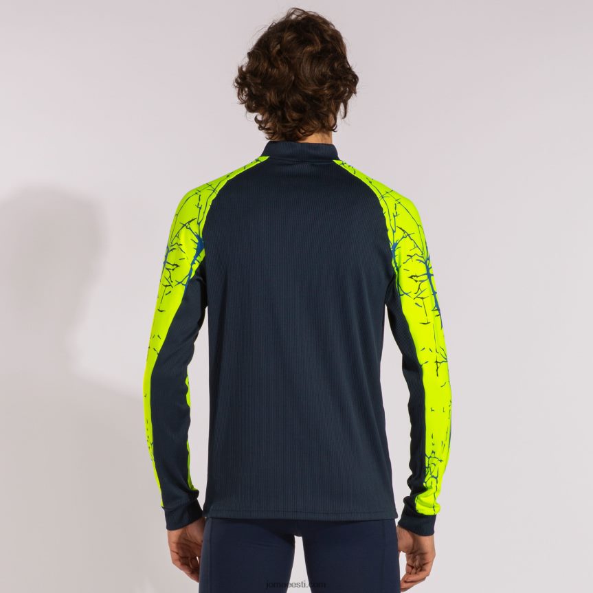 mehed dressipluus eliit ix DJNBH4223 tumesinine fluorestseeruv kollane Joma