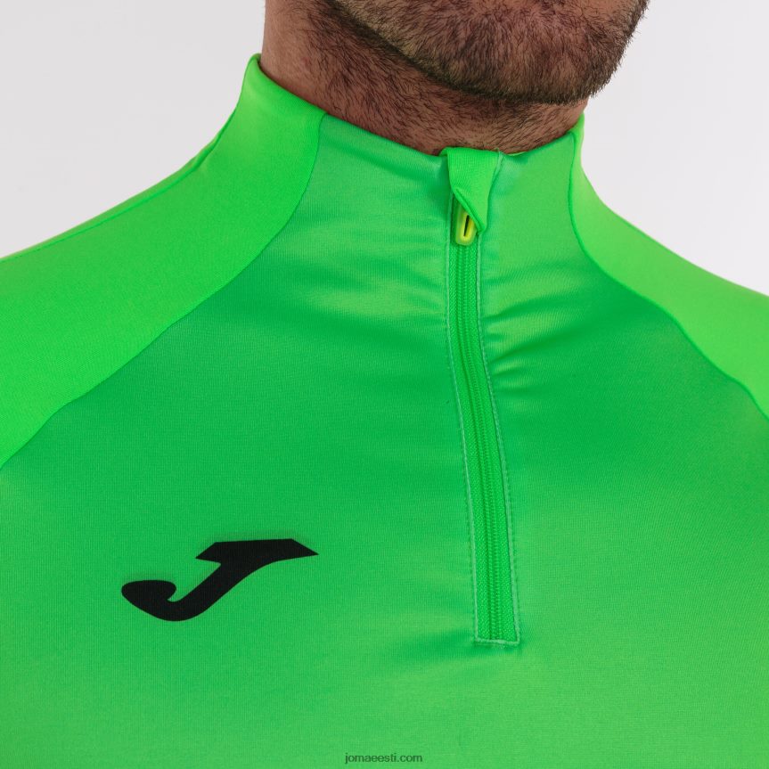 mehed dressipluus eliit vii DJNBH4589 fluorestseeruv roheline valge Joma